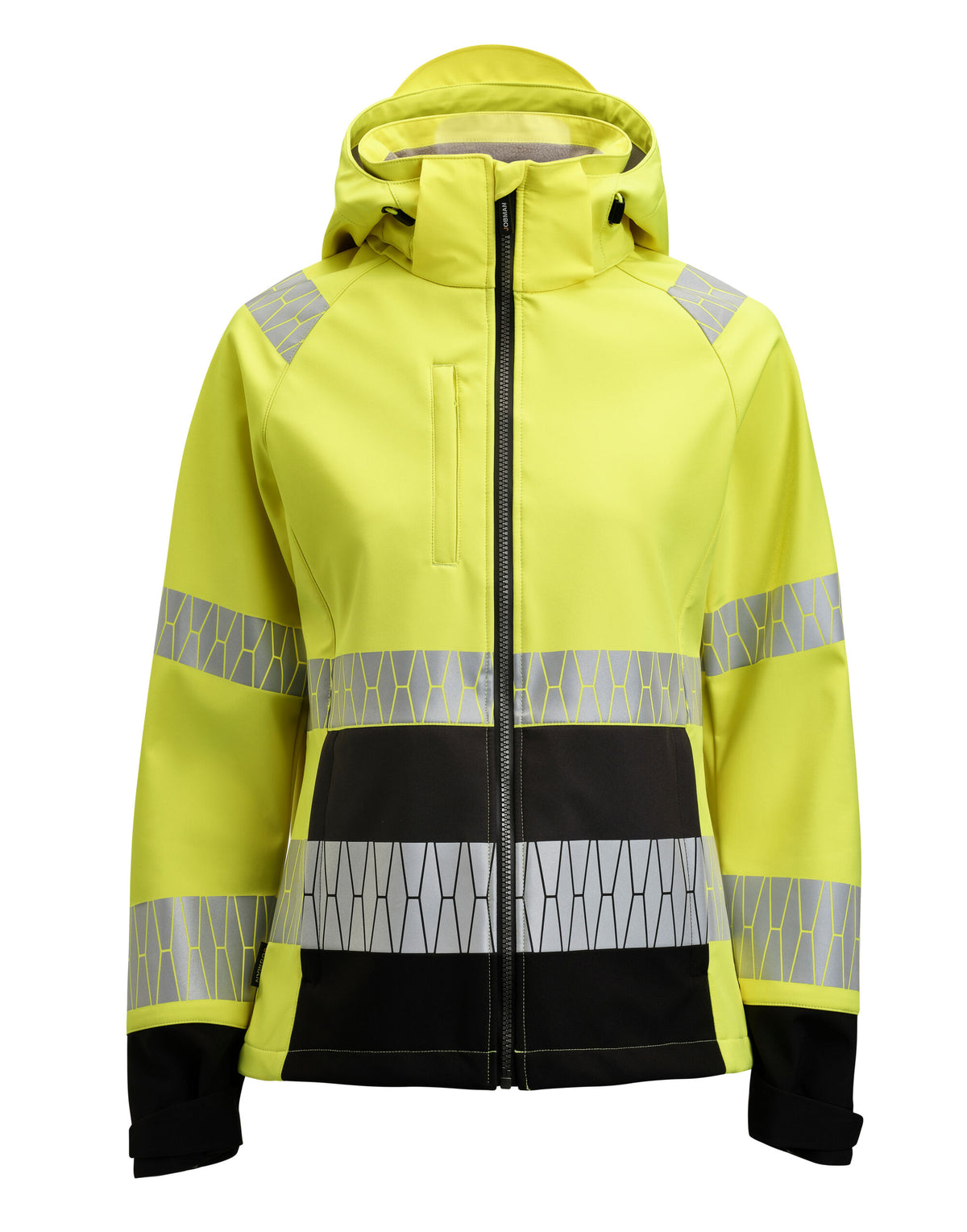 Jobman Women's Softshell Jacket Hi-Vis JM1377