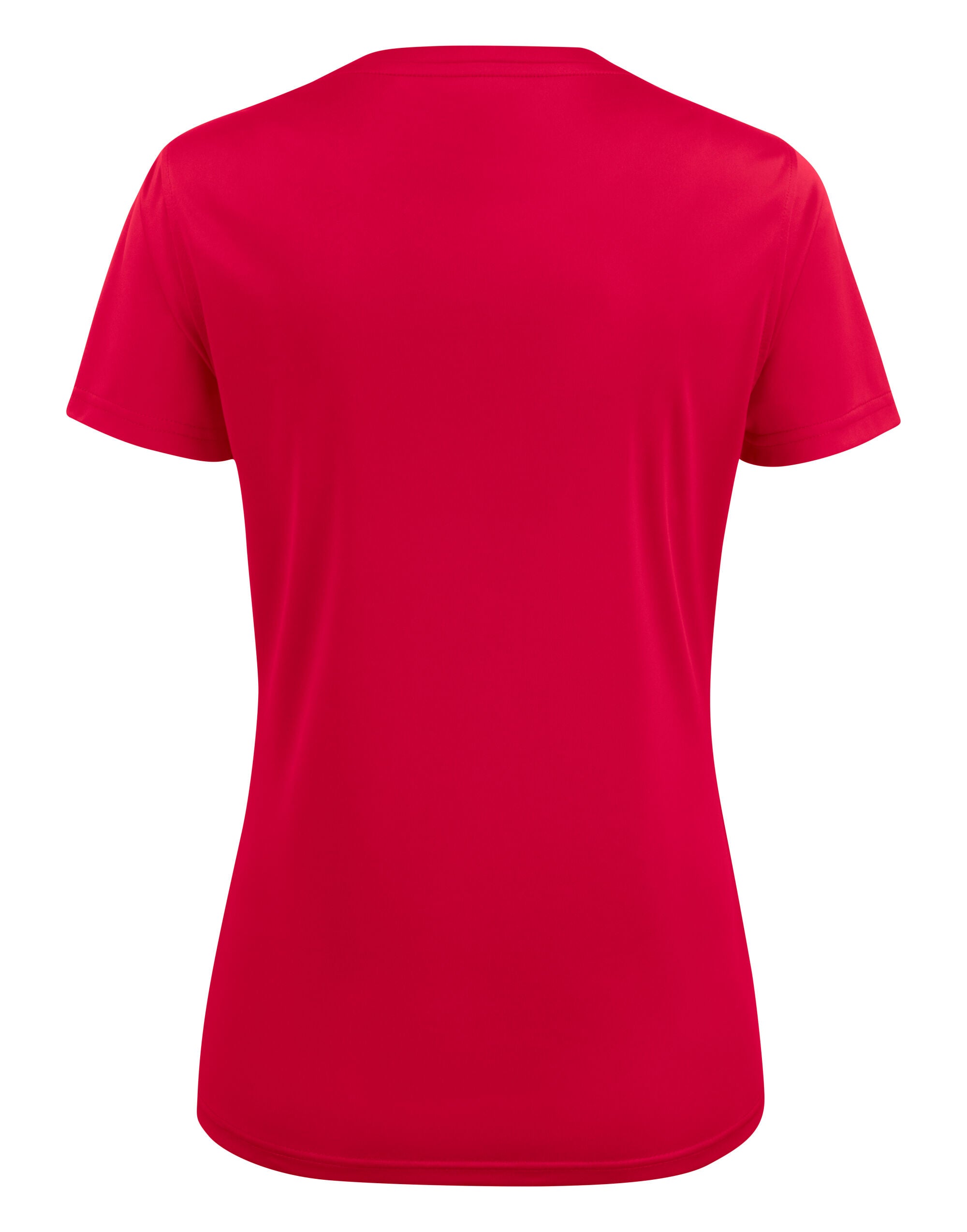 Printer Red Ladies Run T-Shirt