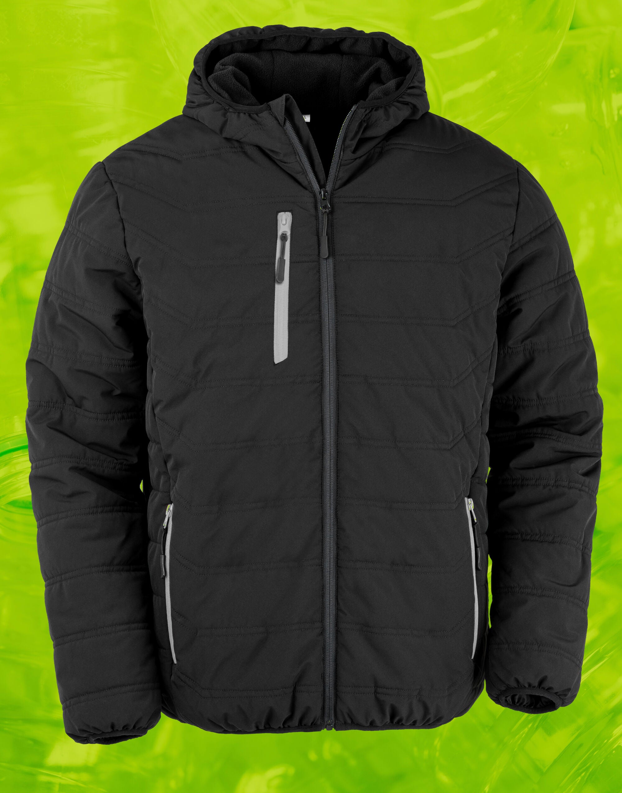 Result Black Compass Padded Winter Jkt