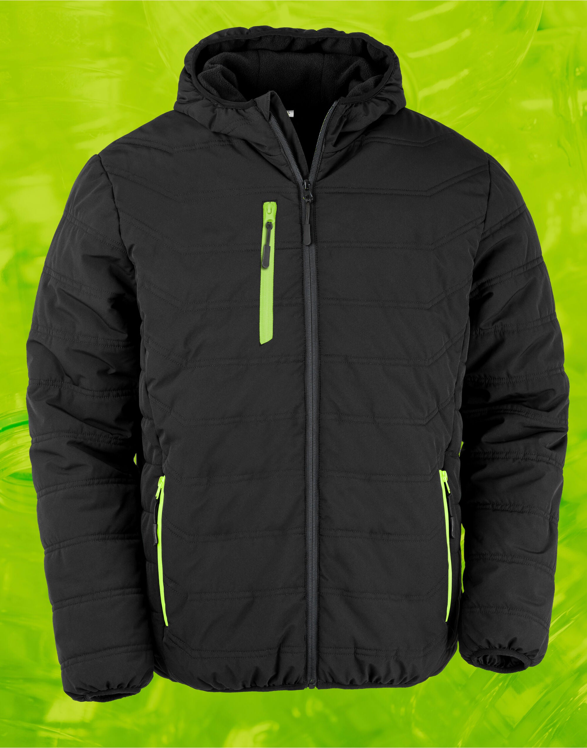 Result Black Compass Padded Winter Jkt