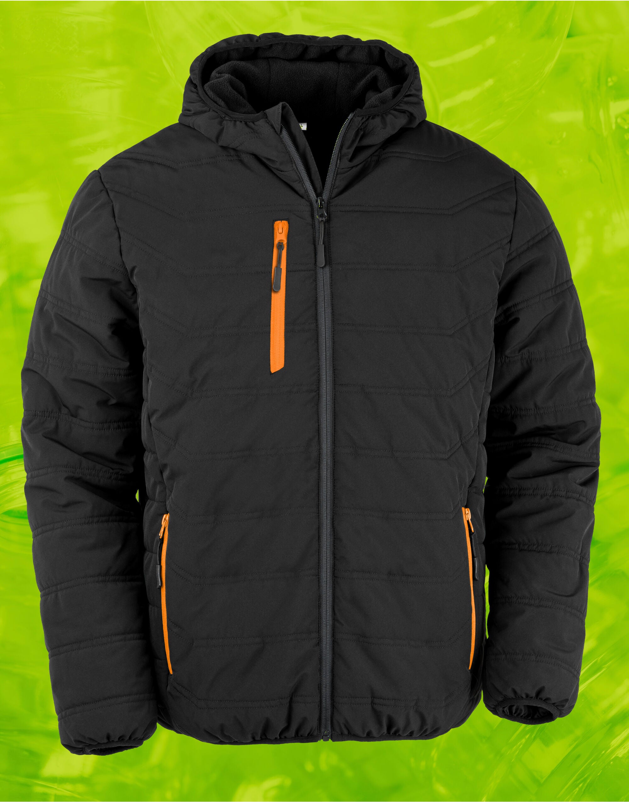 Result Black Compass Padded Winter Jkt