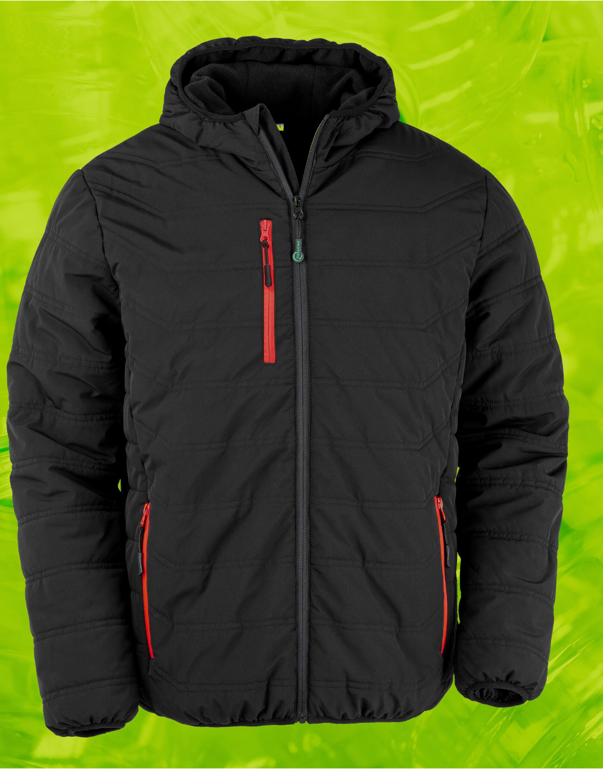 Result Black Compass Padded Winter Jkt