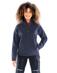 Result Ladies Recycled P'able Hood Shell