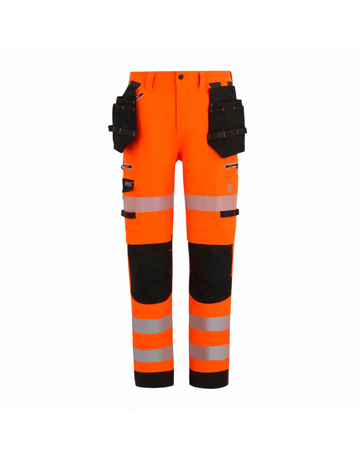 Regatta High Visibility Hi-vis Infiltrate Stretch Holster Trousers (Reg/Long) TRJ603RL