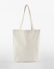 Westford Mill Striped Org Cotton Tote