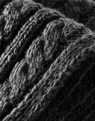 Beechfield Cable Knit Melange Scarf