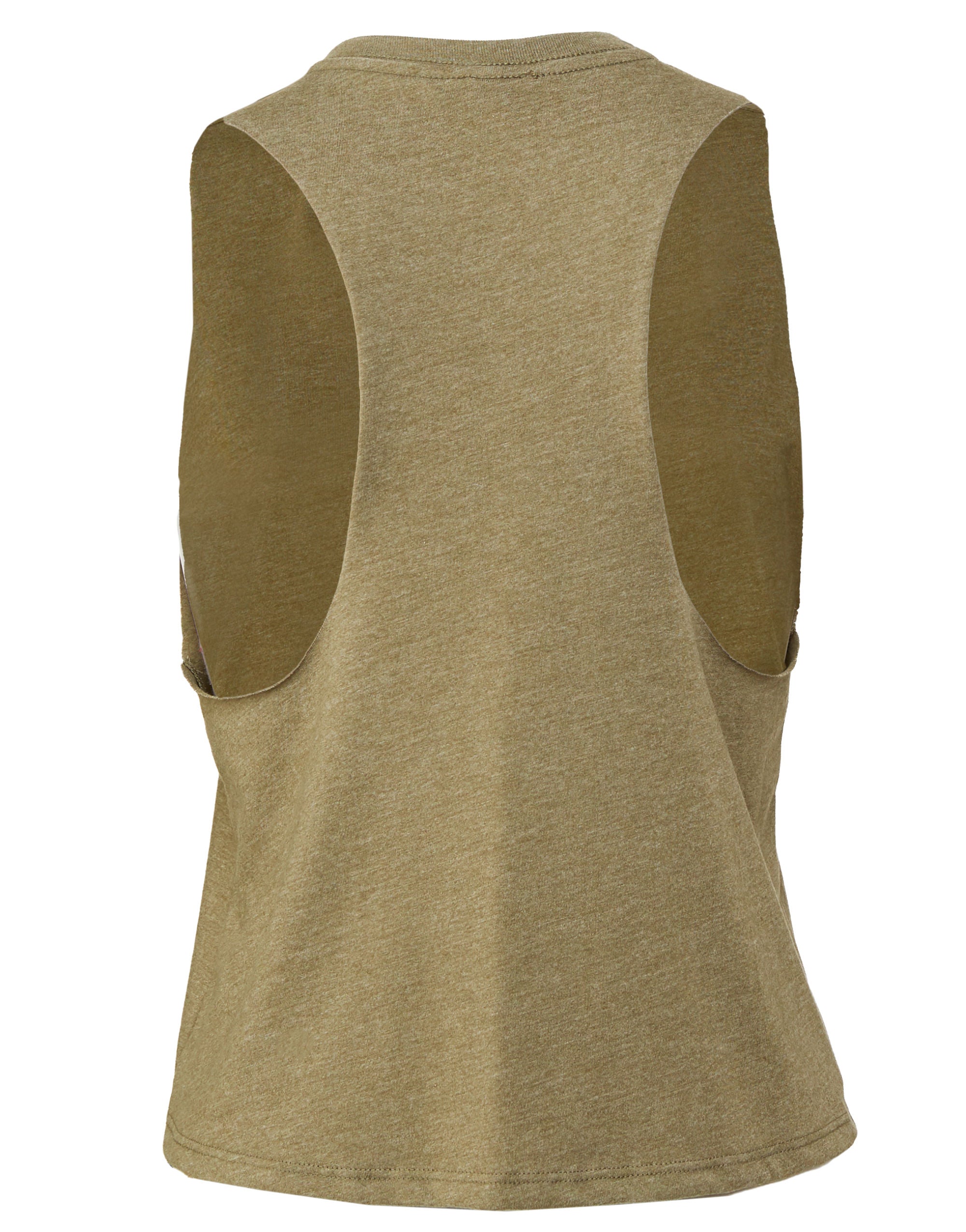 Bella Womens Racerback Cropped Tank