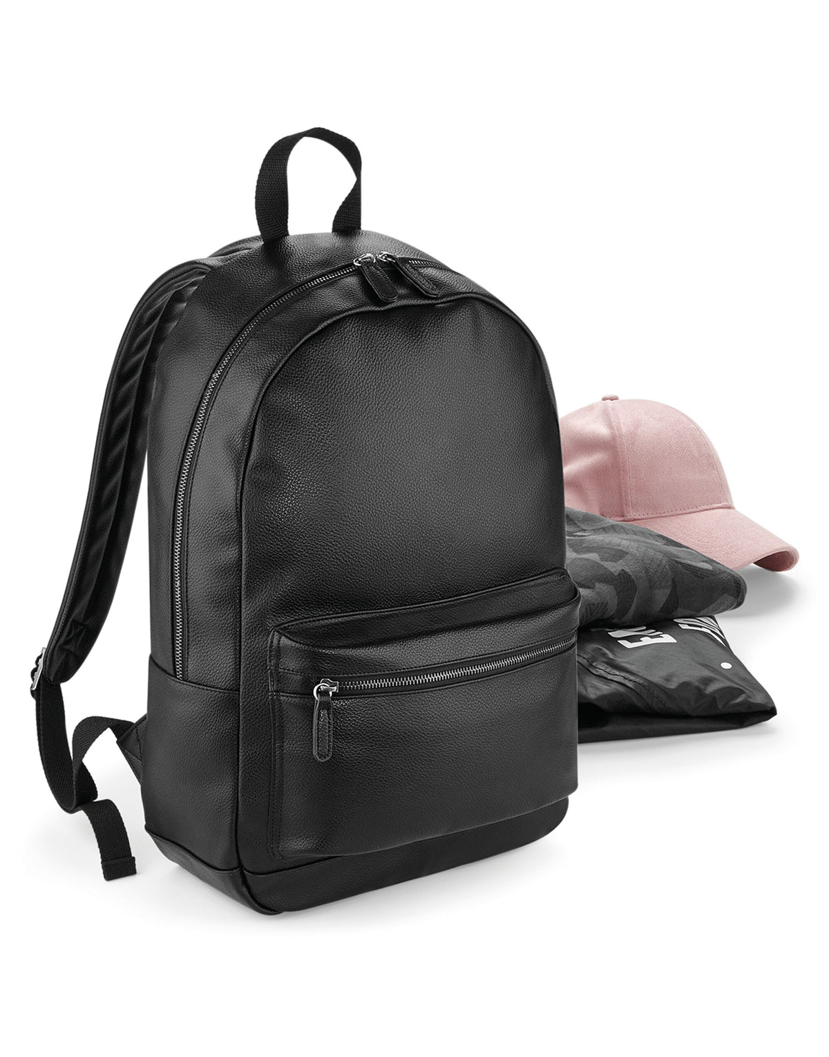 Bagbase Faux Leather Fashion Backpack BG255
