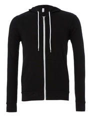 Bella Canvas Unisex Poly-Cotton Fleece Full-Zip Hoodie CA3739