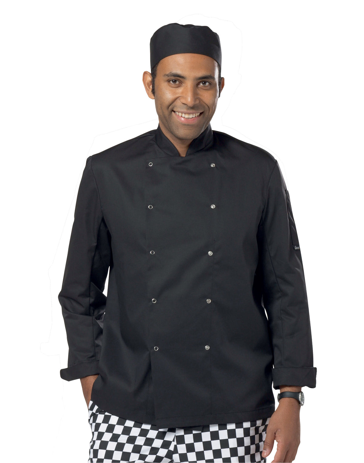 Dennys Long Sleeve Chef's Jacket (BK) DD08C