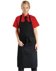 Dennys Low Cost Bib Apron With Pocket DP55CNQ