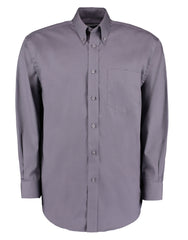 Kustom Kit Classic Fit Long Sleeve Premium Oxford Shirt KK105