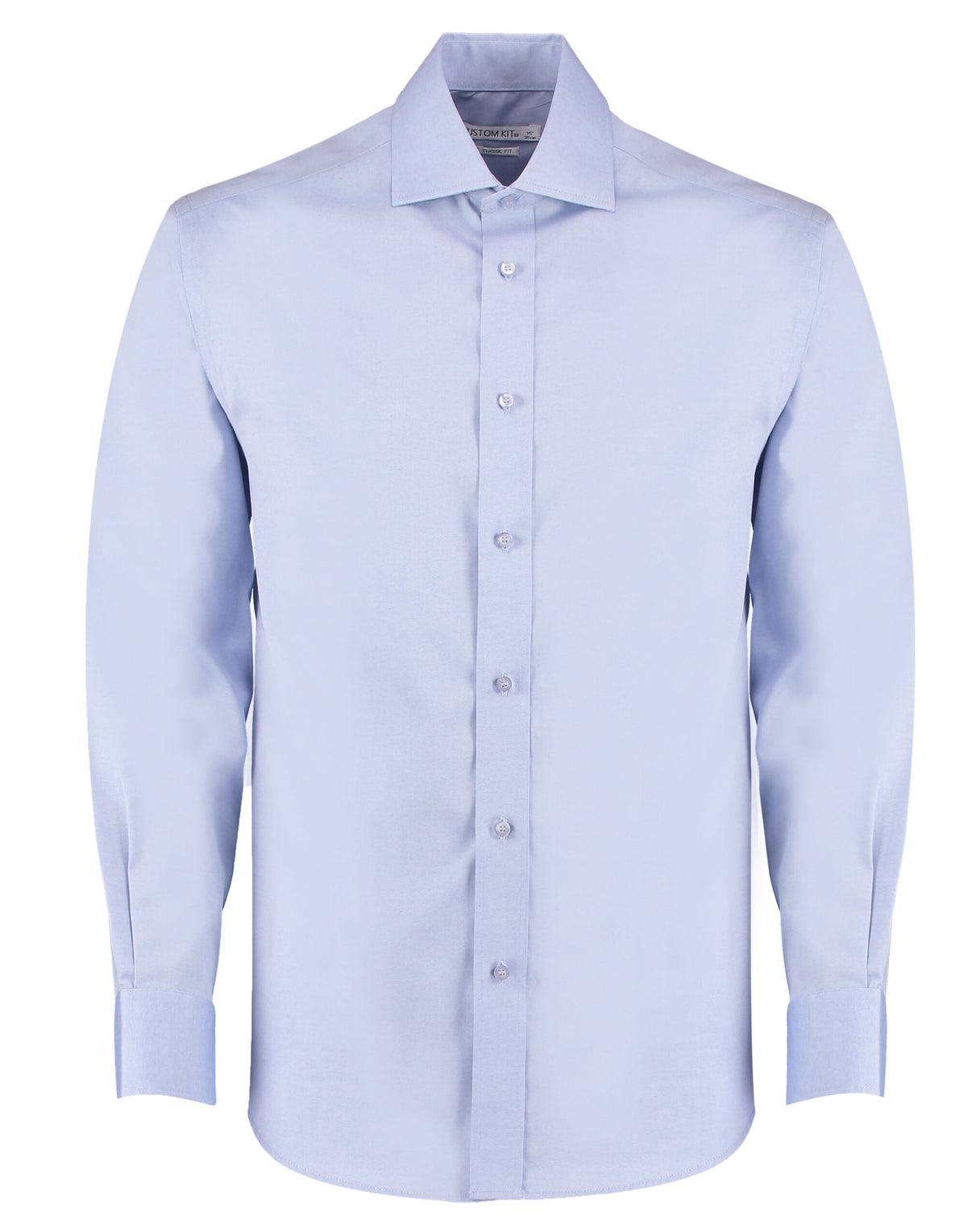 Kustom Kit Classic Fit Long Sleeve Cutaway Collar Premium Oxford Shirt KK118