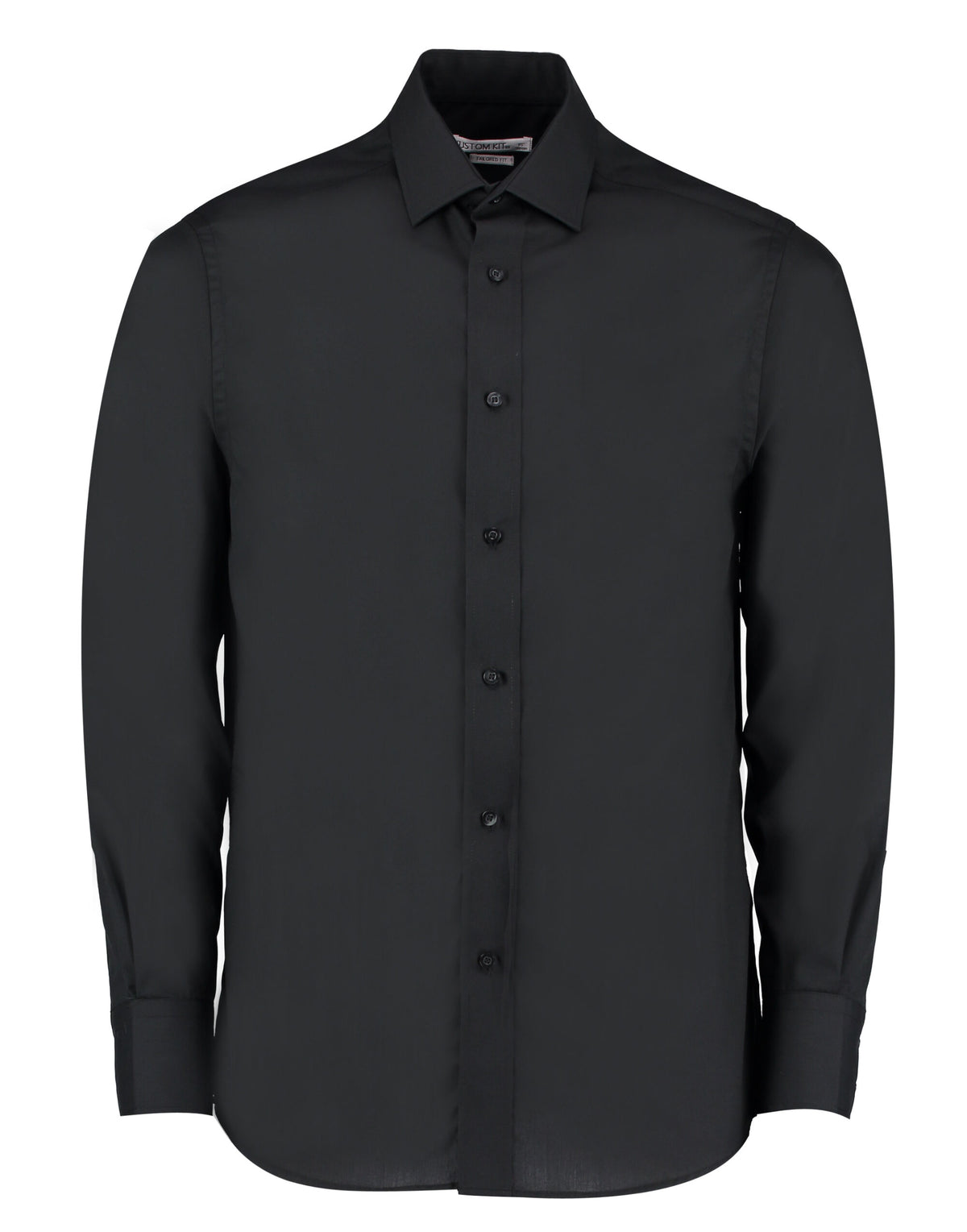 Kustom Kit Tailored Fit Long Sleeve Business Shirt KK131