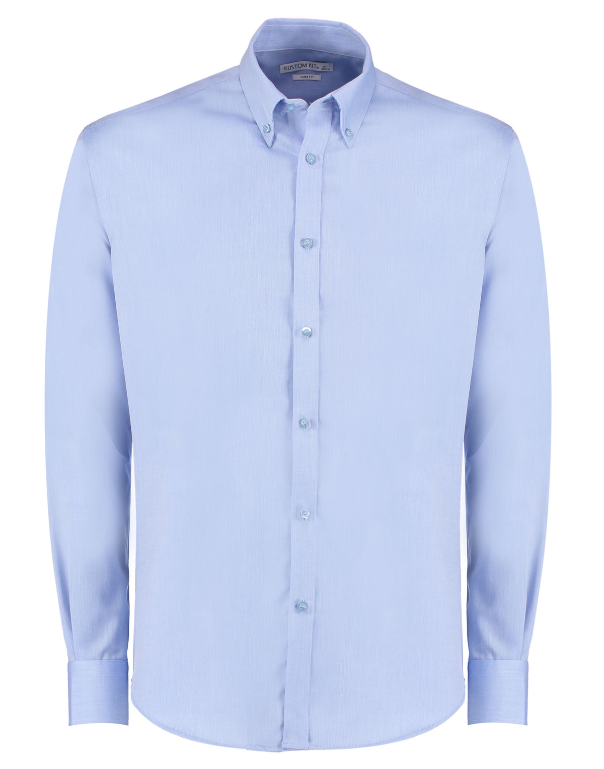 Kustom Kit Slim Fit Long Sleeve Non IronTwill Shirt KK139