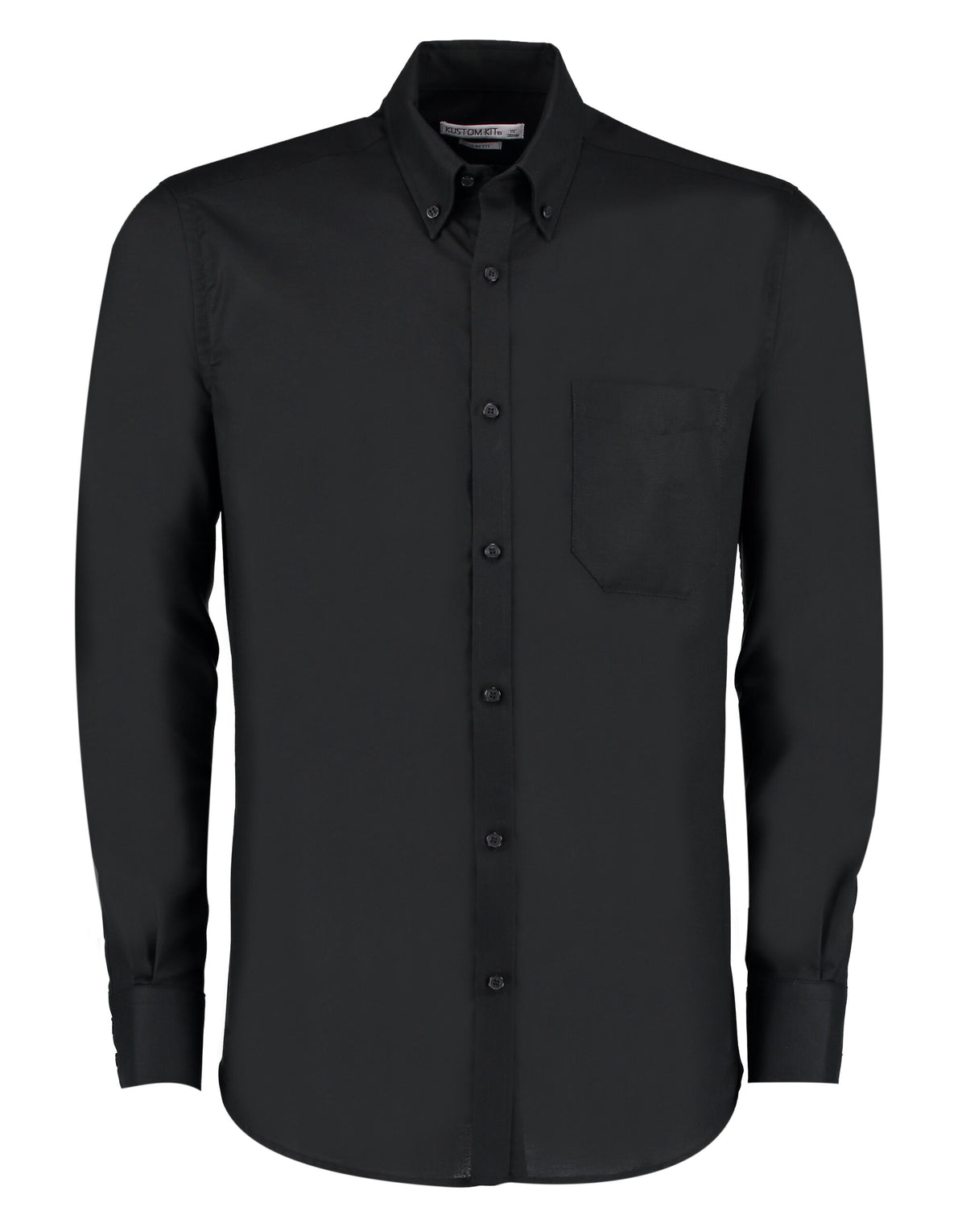 Kustom Kit Slim Fit Long Sleeve Workwear Oxford Shirt KK184