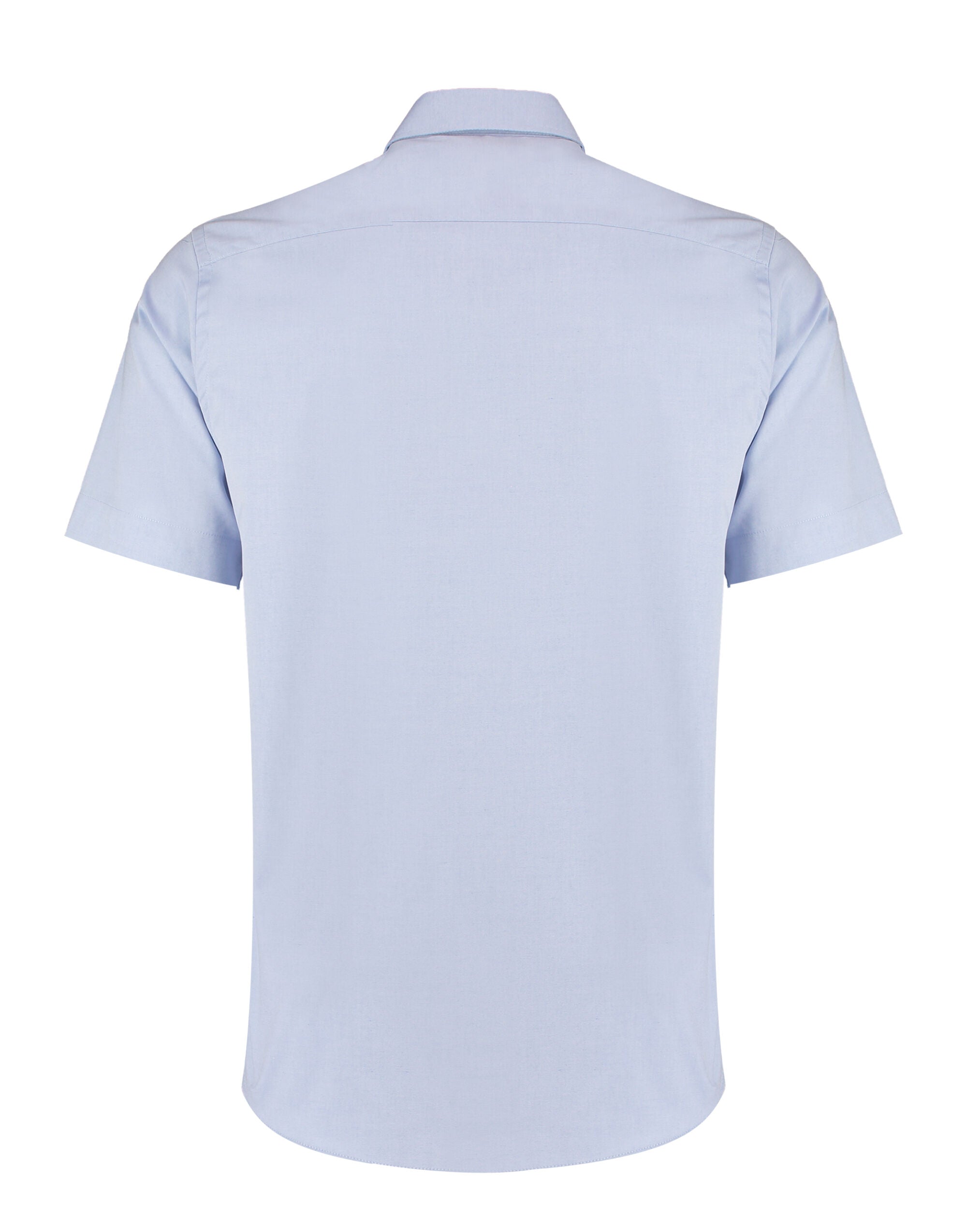 Kustom Kit Mens SS Tailored Oxford Shirt