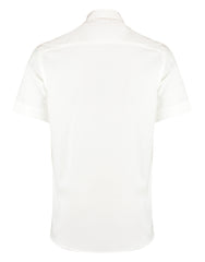 Kustom Kit Mens SS Tailored Oxford Shirt