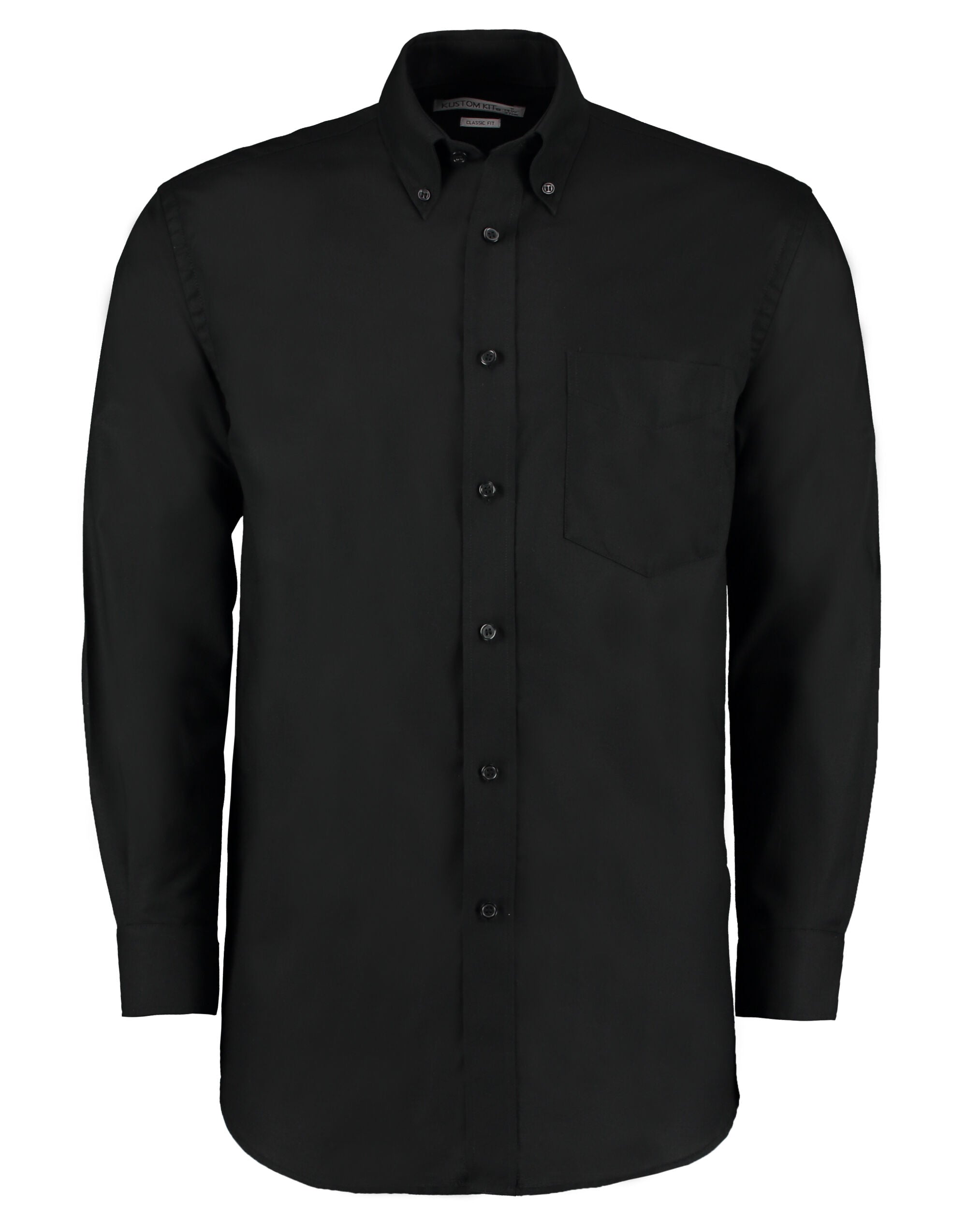 Kustom Kit Men LS Classic Workwear Shirt