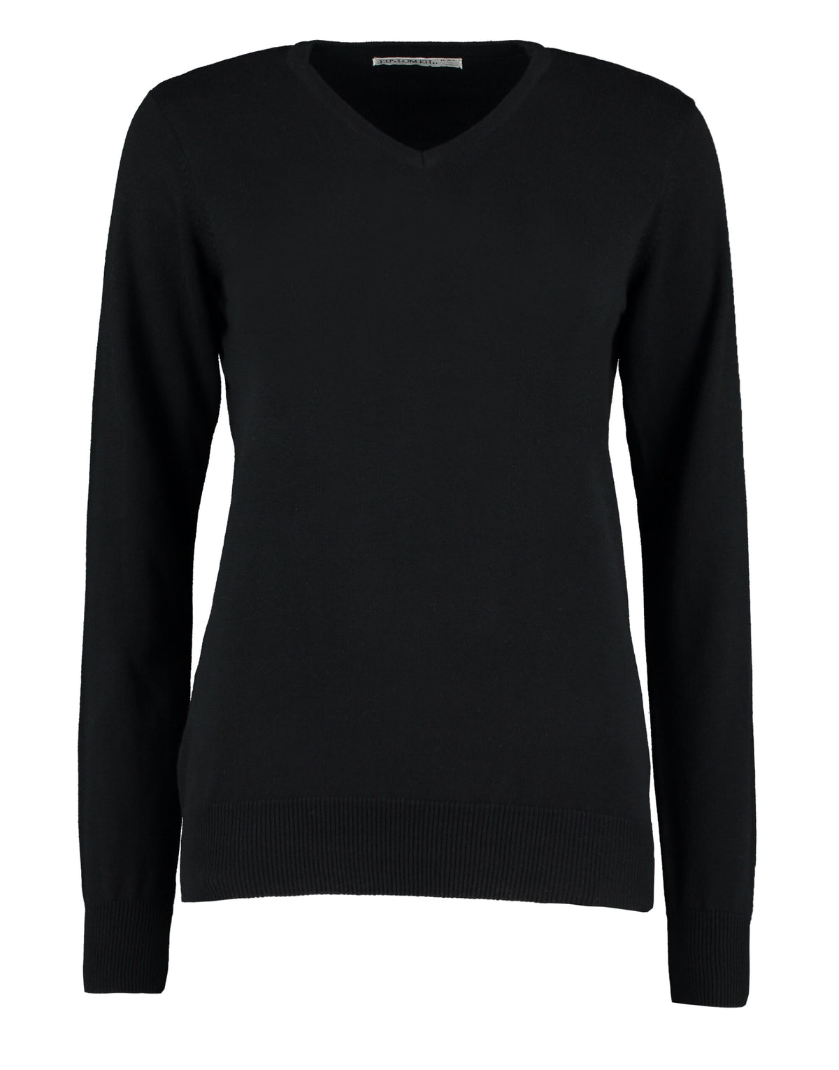 Kustom Kit Regular Fit Arundel Long Sleeve V-Neck Sweater KK353