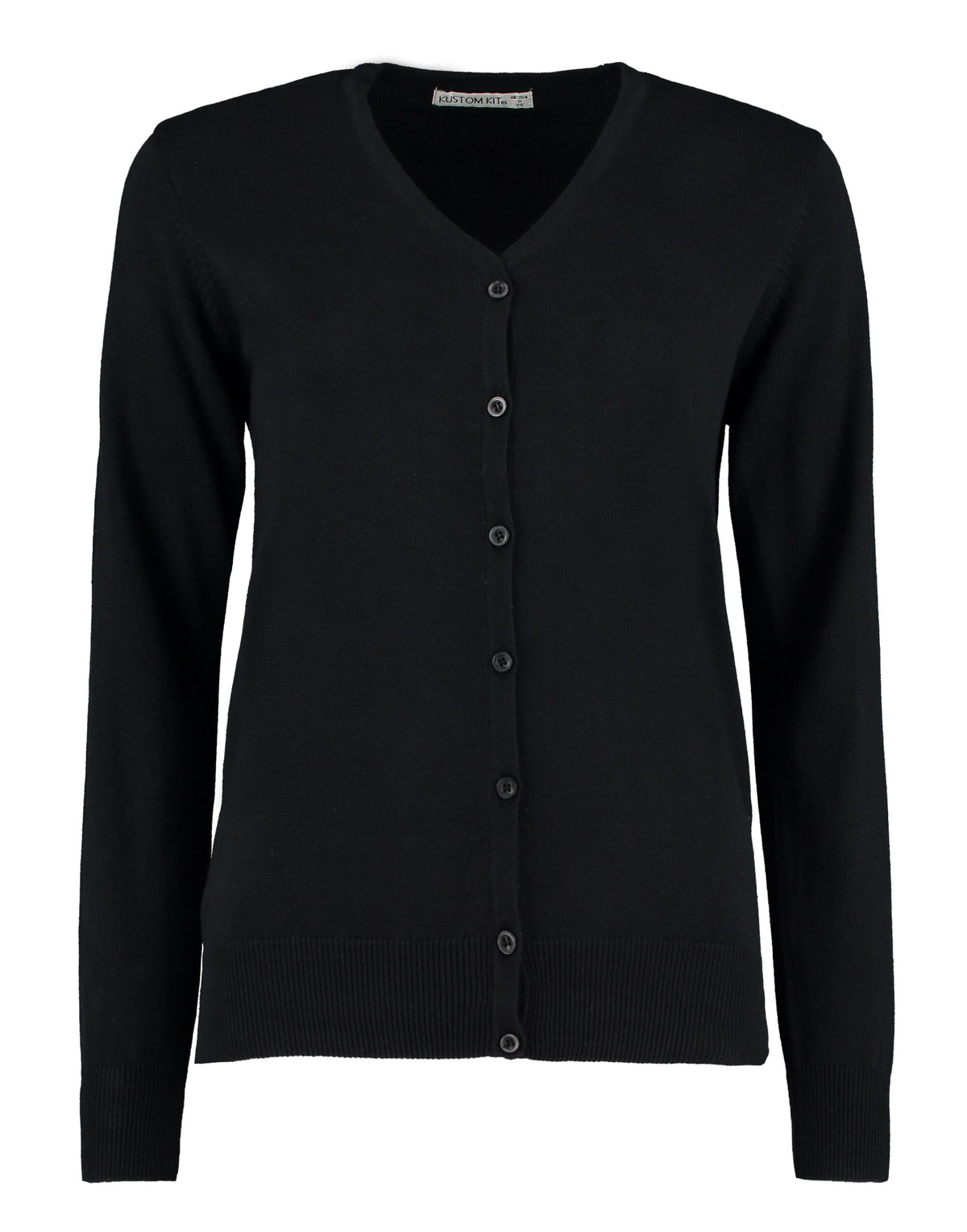 Kustom Kit Regular Fit Arundel V-Neck Cardigan KK354