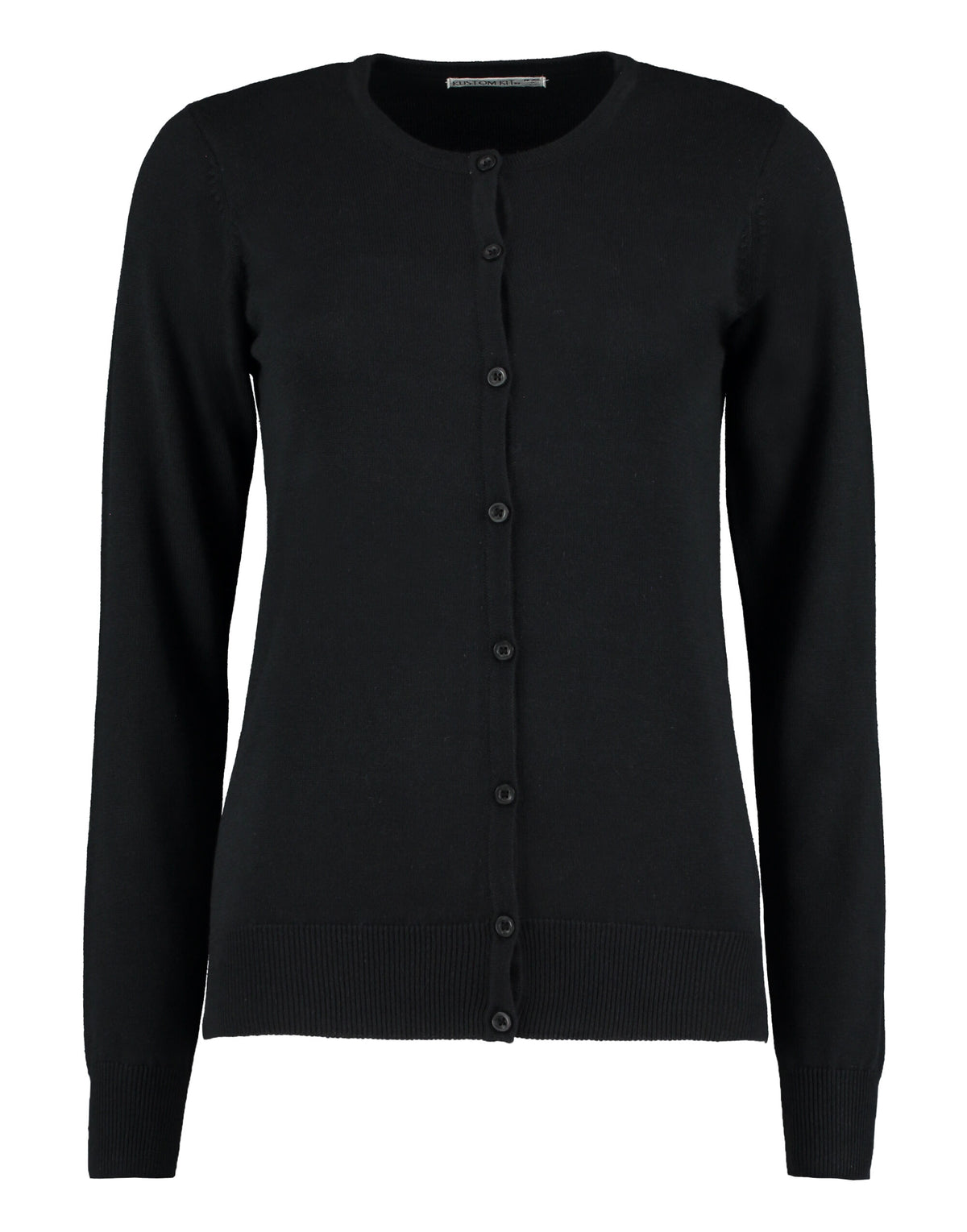 Kustom Kit Regular Fit Arundel Crew Neck Cardigan KK355