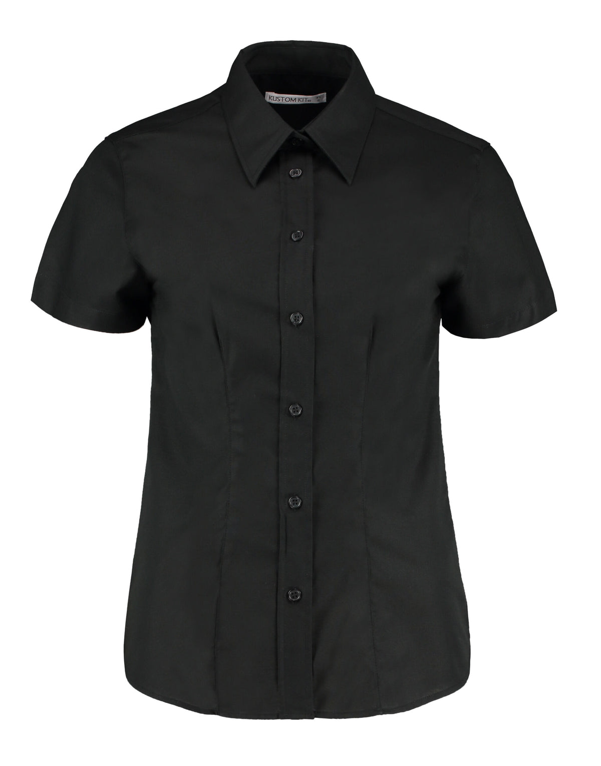 Kustom Kit Tailored Fit Short Sleeve Workwear Oxford Shirt KK360