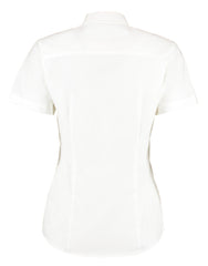 Kustom Kit Lady SS Tailored Oxford Shirt