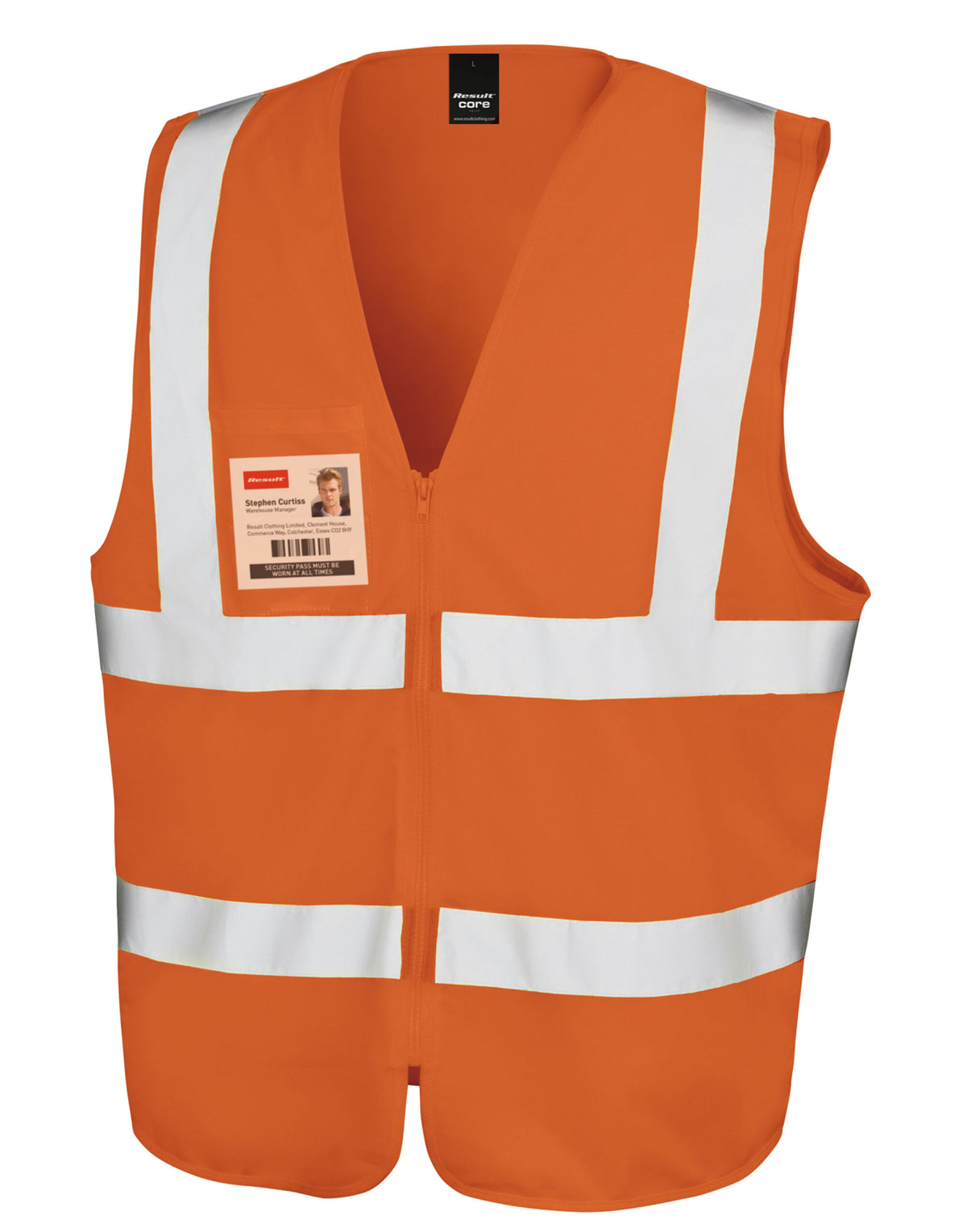 Result Safeguard Zip ID Safety Tabard R202X