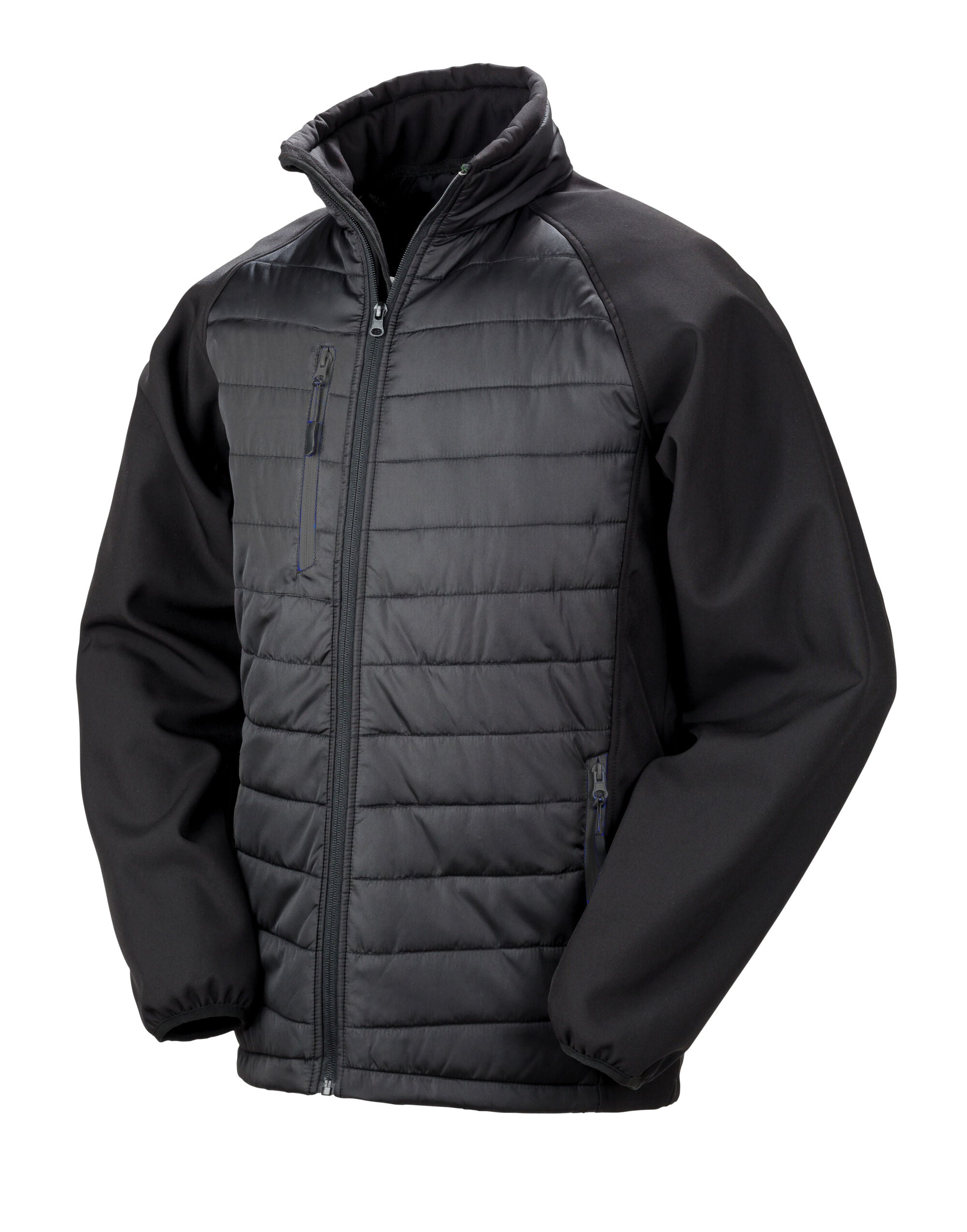 Result Black Compass Softshell Jacket