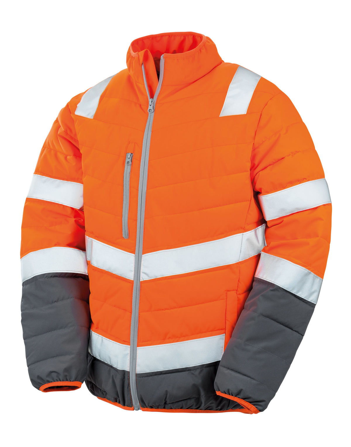 Result Safeguard Men's Soft Padded Safety Jacket R325M