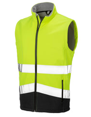 Result Safeguard Safety Softshell Gilet