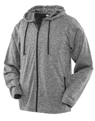 SPIRO FITNESS Men's Hooded Tee-Jacket S277M