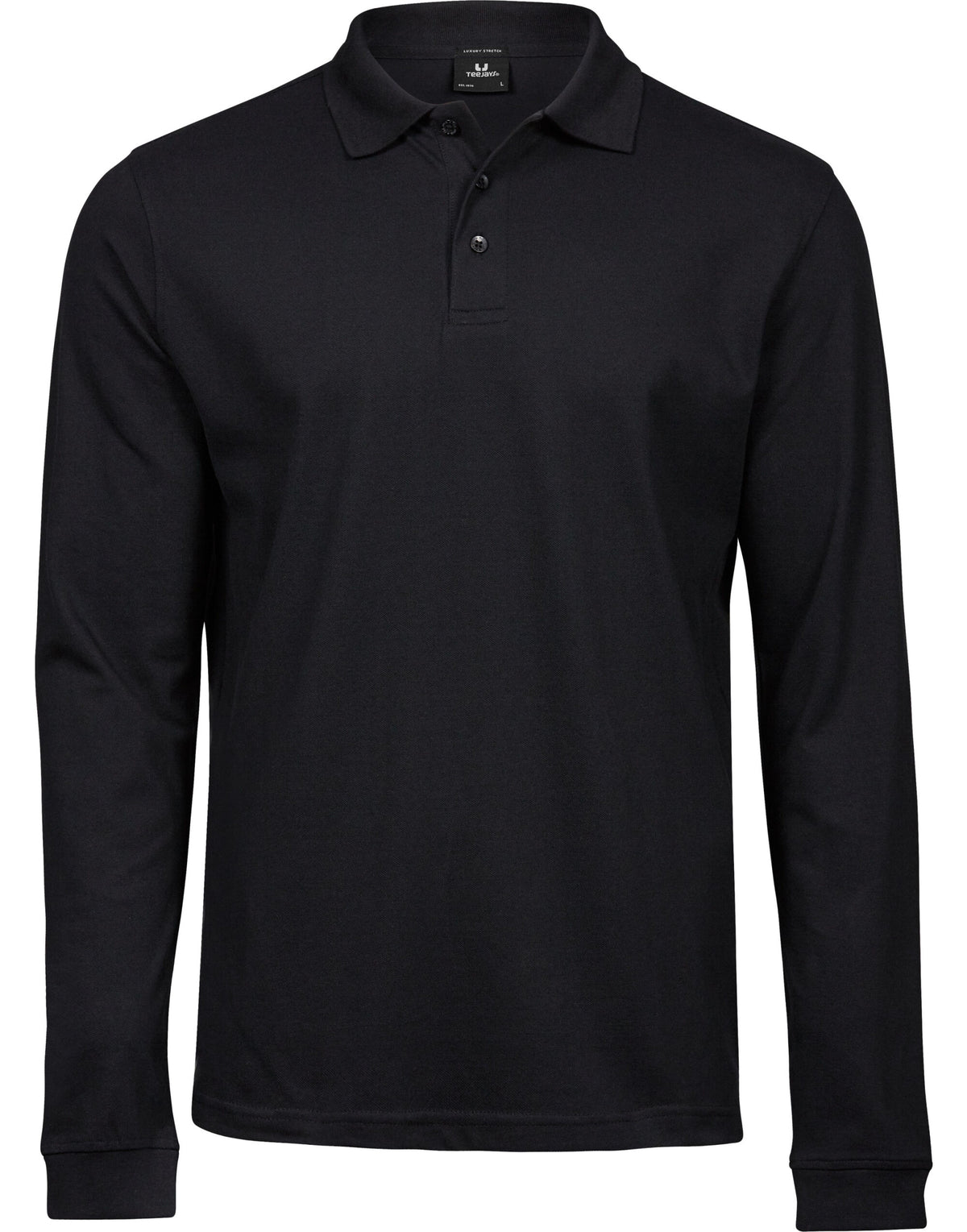 Tee Jays Men's Luxury Long Sleeve Stretch Polo TJ1406