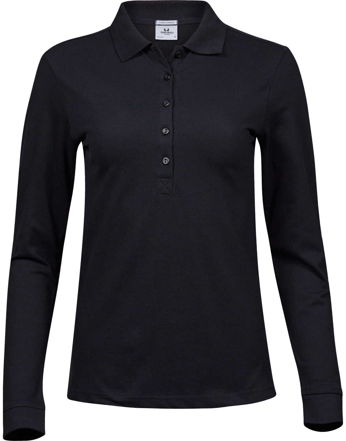 Tee Jays Ladies' Luxury Long Sleeve Stretch Polo TJ146