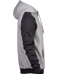 Tee Jays Mens Two-Tone Hooded Sweat