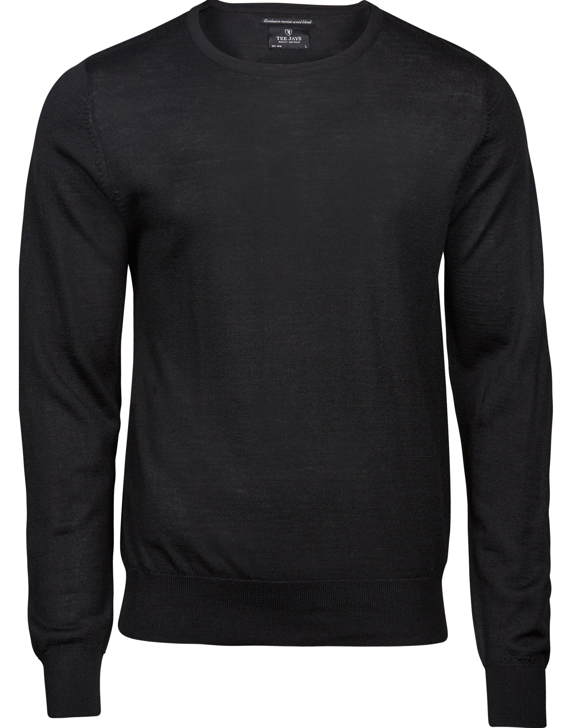 Tee Jays Mens Crew Neck Knitted Sweater