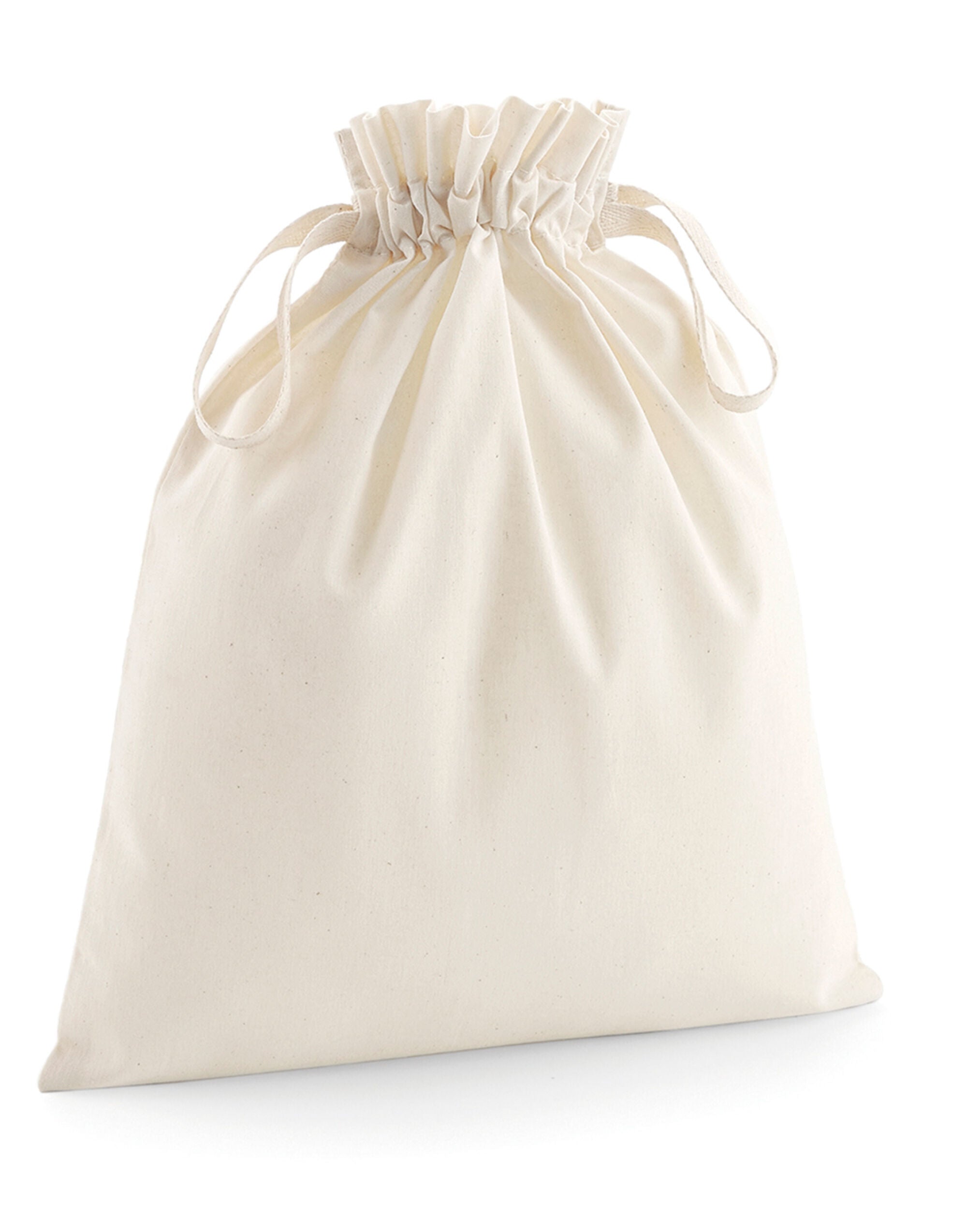 Westford Mill Soft Cotton Drawcord Bag